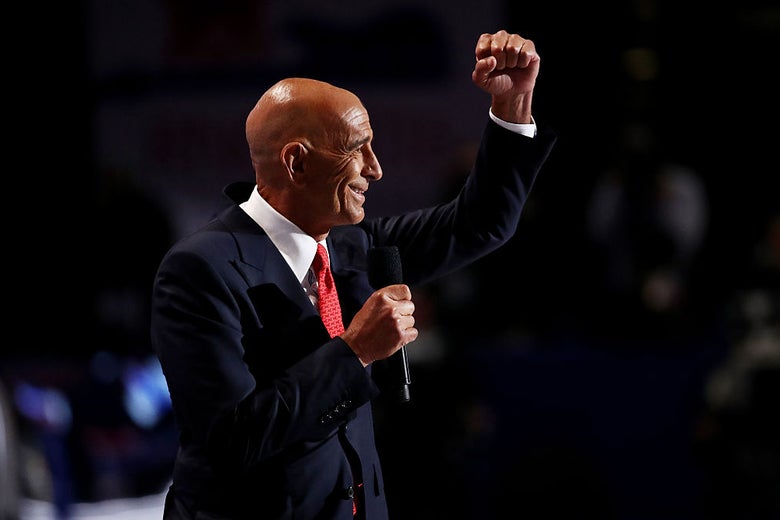 Tom Barrack at the Republican National Convention in Cleveland on July 21, 2016.
